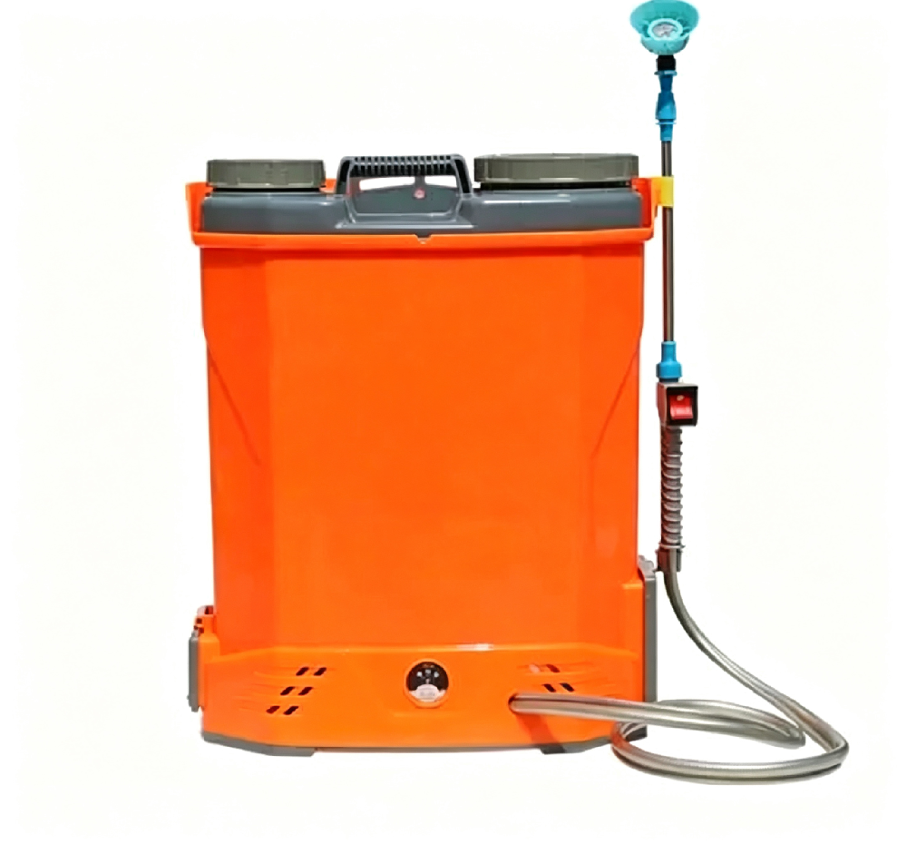 智能电动喷雾器农用高压锂电池农田林壶背负式家用消毒大容量-O